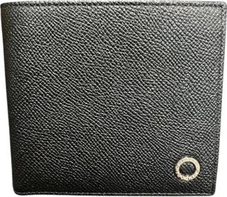Bulgari Pre-owned Portemonnee - Heren - Vintage Accessoires - Zwart - ONE Size - Leer - Vintage