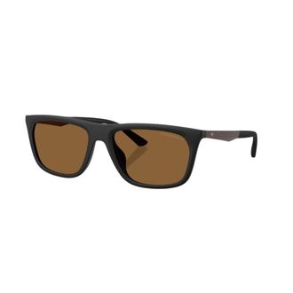Emporio Armani Sunglasses - male - Emporio Armani - Sunglasses - Black - 57 MM - Accessories