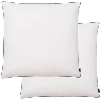 vidaXL Almohadas De Plum&oacute;n/plumas 80x80 Cm Blanco 2 Unidades Vidaxl
