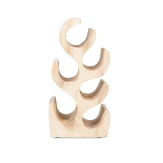 Wabi Home Minum botellero madera de trembes&iacute; 28x18x52cm