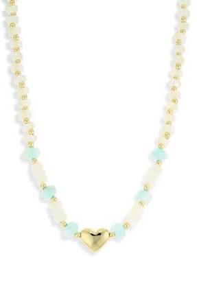 Argento Vivo Heart Necklace in Gold at Nordstrom Rack