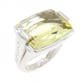 Bulgari White Gold White Gold (18K) Band Ring (Pre-Owned)