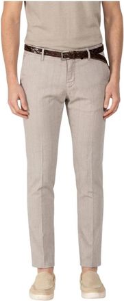 Mason's Milano Chino Broek - Heren - Chinos - Beige - XL - Katoen - Broeken