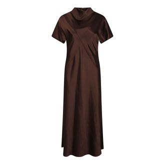 Pinko Pinko, Dames, Jurken, Bruin, Maat: XS