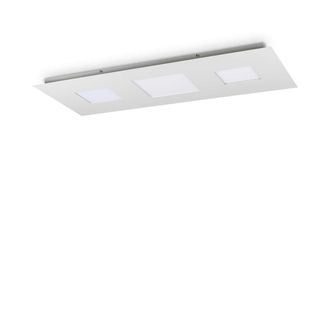 Ideal Lux L&aacute;mpara de techo blanca L 1100 x H 40 x P 500 mm