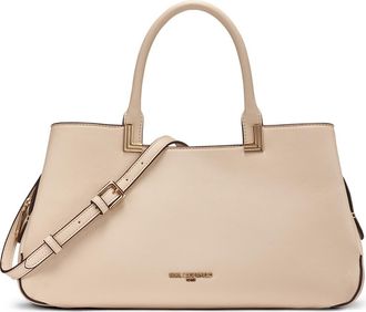 Karl Lagerfeld Meribel Leather Satchel in Brie at Nordstrom Rack