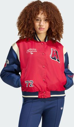 adidas Womens adidas BOMBER JACKET WITH BADGES
