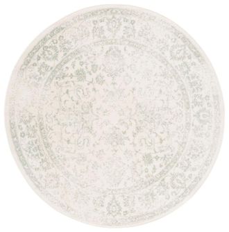 Safavieh Alfombra polipropileno marfil/salvia 152 x 152 cm