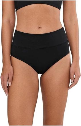 Nike Swim Effortless Essential Bikini Bottom Womens Black High Waist GBO3681