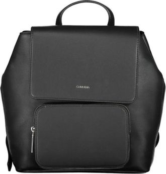Calvin Klein Zwarte Dames Rugzak - Dames - Rugzakken - Zwart - ONE Size - Polyester - Tassen