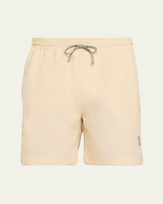 Brunello Cucinelli Mens Solid Swim Trunks