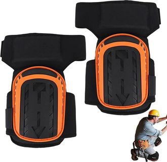 OEM Rodilleras De Trabajo, Rodilleras Profesionales, Con Acolchado De Gel Y Espuma Supersuave Y Correas Antideslizantes Resistentes Para Una Protecci&oacute;n M&aacute;