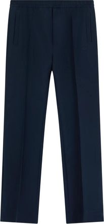 Gucci Technische panama sportbroek - Heren - Straight fit broeken - Blauw - L - Broeken