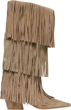 Aniye By Platte schoenen - Dames - Cowboylaarzen - Bruin - 38 EU - Schoenen