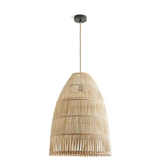 La Redoute Interieurs Hanglamp in rotan &Oslash;45 cm, Kyodo