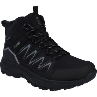 Hi-Tec Wanderschuh HI-TEC STEALTH MID WP, Herren, Gr. 40, schwarz, dk grau, Textil, Schuhe Wanderschuh, wasserdicht
