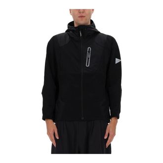 And Wander Chaqueta T&eacute;cnica Outdoor con Capucha - Jackets - Hombre - Negro - L