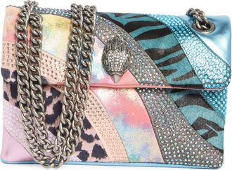 Kurt Geiger Mini Kensington Convertible Crossbody Bag in Pink Comb at Nordstrom Rack