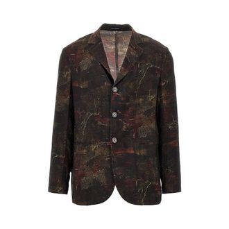 Emporio Armani Cupro twill jacket Man 48