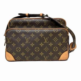 Louis Vuitton Vintage, unisex, Bruin, ONE Size, Leer, Pre-owned Vintage Cross Body Bag