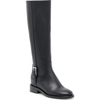 Dolce Vita Kilian H20 Waterproof Knee High Boot in Black Leather at Nordstrom Rack, Size 6.5