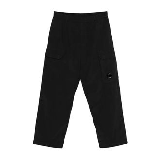 C.P. Company C.p. Company - Flatt Nylon Loose Cargo Broek - Heren - Broeken - Zwart - Maat: S Nylon