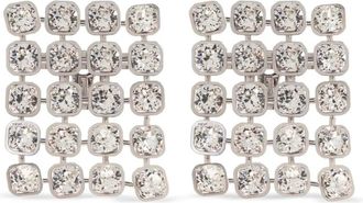 Balenciaga Orecchini con cristalli - Argento