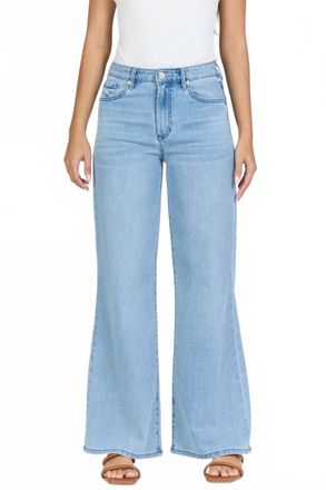 Dear John Denim Fiona Denim Wide Leg Jeans In Eclipse