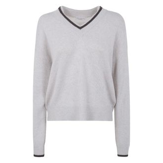 Brunello Cucinelli Mujer, Jerseys, Beige, Talla: L