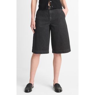 Vince Longline Denim Shorts in Washed Black at Nordstrom Rack, Size 24