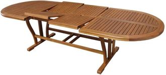 OEM Mesa Ovalada De Madera Extensible 200/300x110