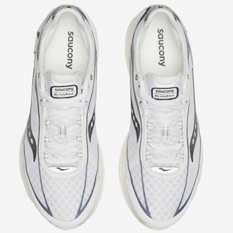 Saucony Unisex Sneakers Kinvara 1 White Mesh Trainers