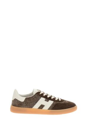 Hogan Brown Cool Suede Sneakers