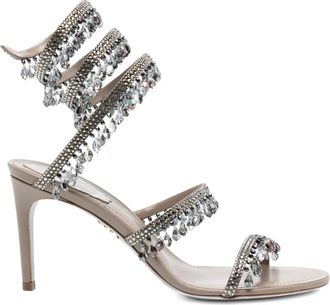Rene Caovilla Chandelier sandalen - Beige
