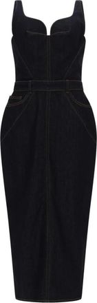 Givenchy Maxi Kleedjes - Dames - Casual kleedjes - Blauw - M - Kleedjes
