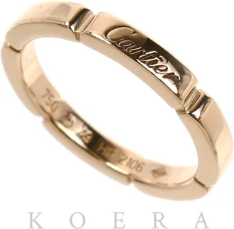 Cartier Pink Gold (18K) Band Ring (Pre-Owned)