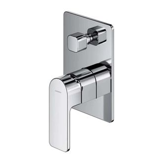 Omnires Omnires Baretti - Grifo Empotrado Para 2 Aparatos, Con Cuerpo De Montaje, Cromo Ba7835cr