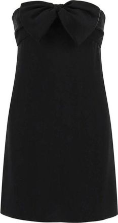 Saint Laurent Black Acetate Casual Womens Dress