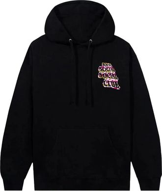 ANTI SOCIAL SOCIAL CLUB Felpa Twisted Quickness con cappuccio - Nero