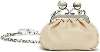 Max Mara Pasticcino Bag - Dames - Mini tas - Beige - ONE Size - Leer - Tassen