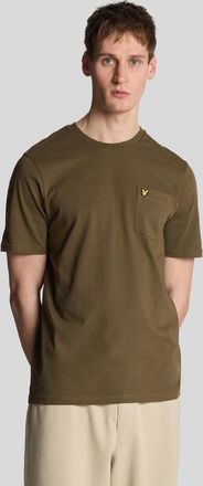 Lyle & Scott Lyle And Scott Mens Pocket T-Shirt - Cream - Size: 34