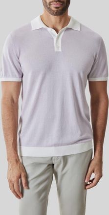 Robert Barakett Jorren Polo Sweater in Lavender at Nordstrom, Size Xx-Large