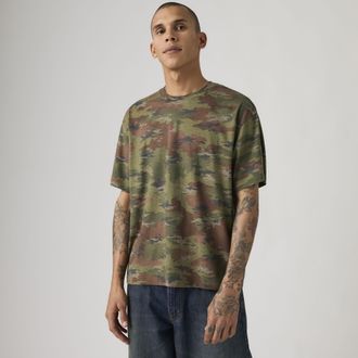 Levi's Classic Boxy Tee - Mens - XL - Multi Colour / Ombre Camo Multi Camo