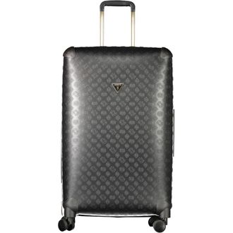 Guess Black Polyurethane Womens Travel Womens Bag