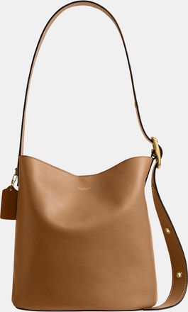Coach Womens Bleecker Bucket Bag - Brown Leather - One Size