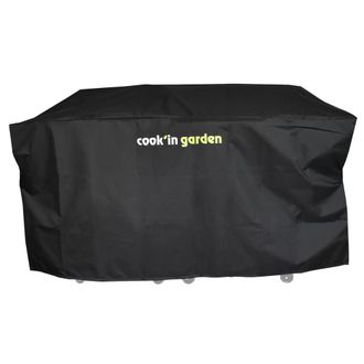COOK IN GARDEN Cubierta de lona negra para cocina exterior