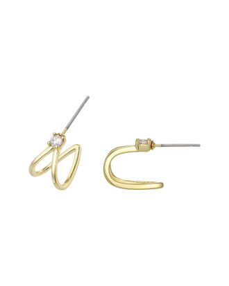 Adornia Adornia 14K Plated Cz Earrings