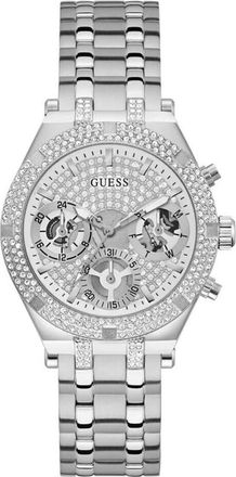 Guess Silver Tone Multi-Function Silver-tone Dial Ladies Watch GW0440L1