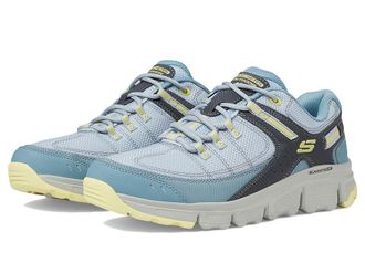 Skechers Summits At Artista Bluff Womens Shoes Blue Yellow : 9.5 B - Medium, Rubber/Synthetic