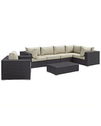 ModWay Convene 7-Piece Outdoor Patio Sectional Set